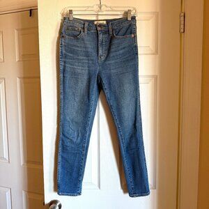 Madewell, 10" High-Rise Skinny Crop, Jeans, size 25